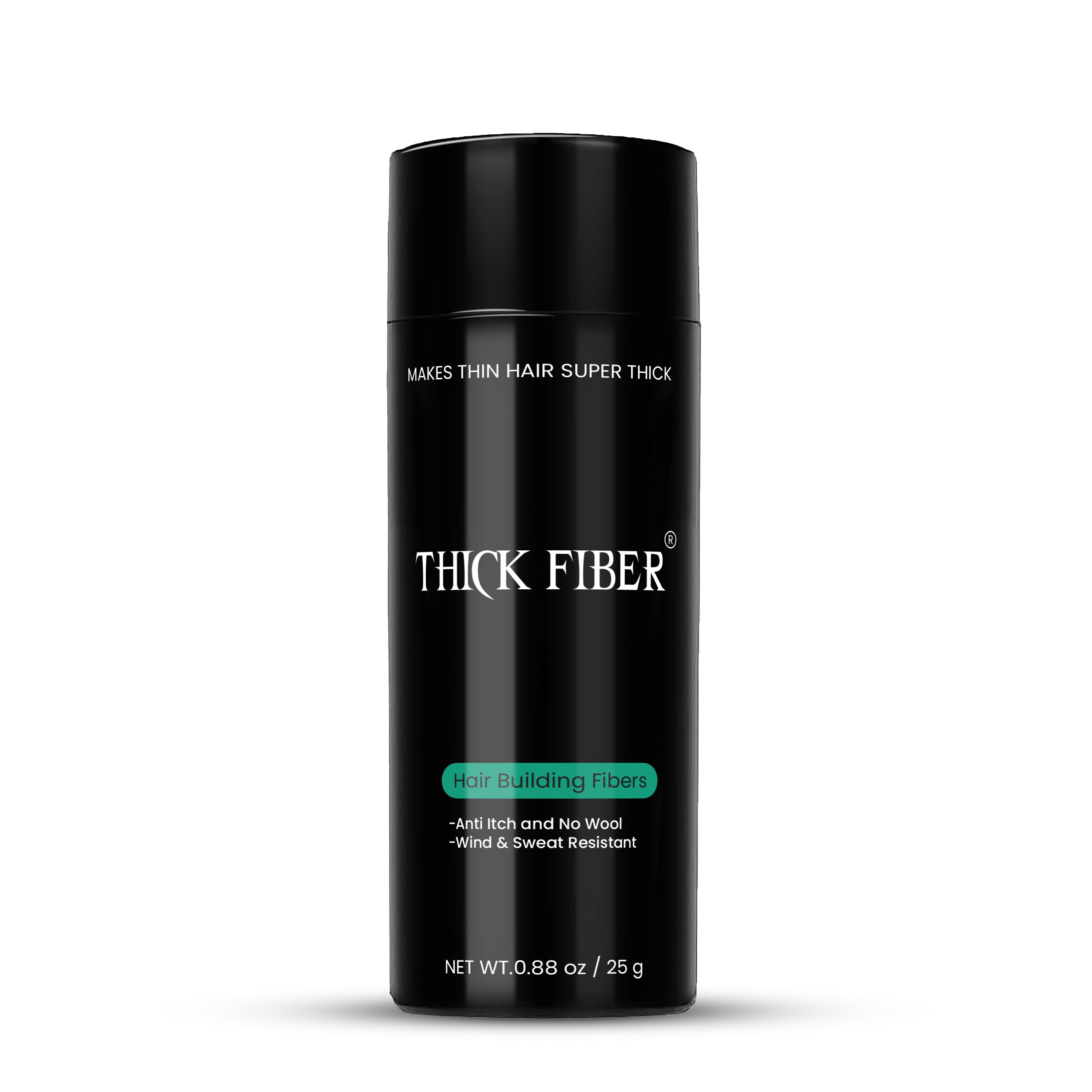 THICK FIBER Hair Building Fibers 25g – Single Bottle