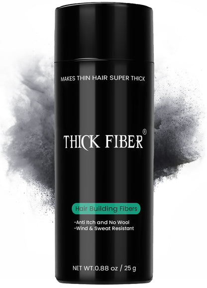THICK FIBER Hair Building Fibers 25g – Single Bottle