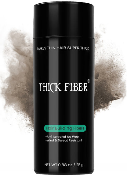 THICK FIBER Hair Building Fibers 25g – Single Bottle