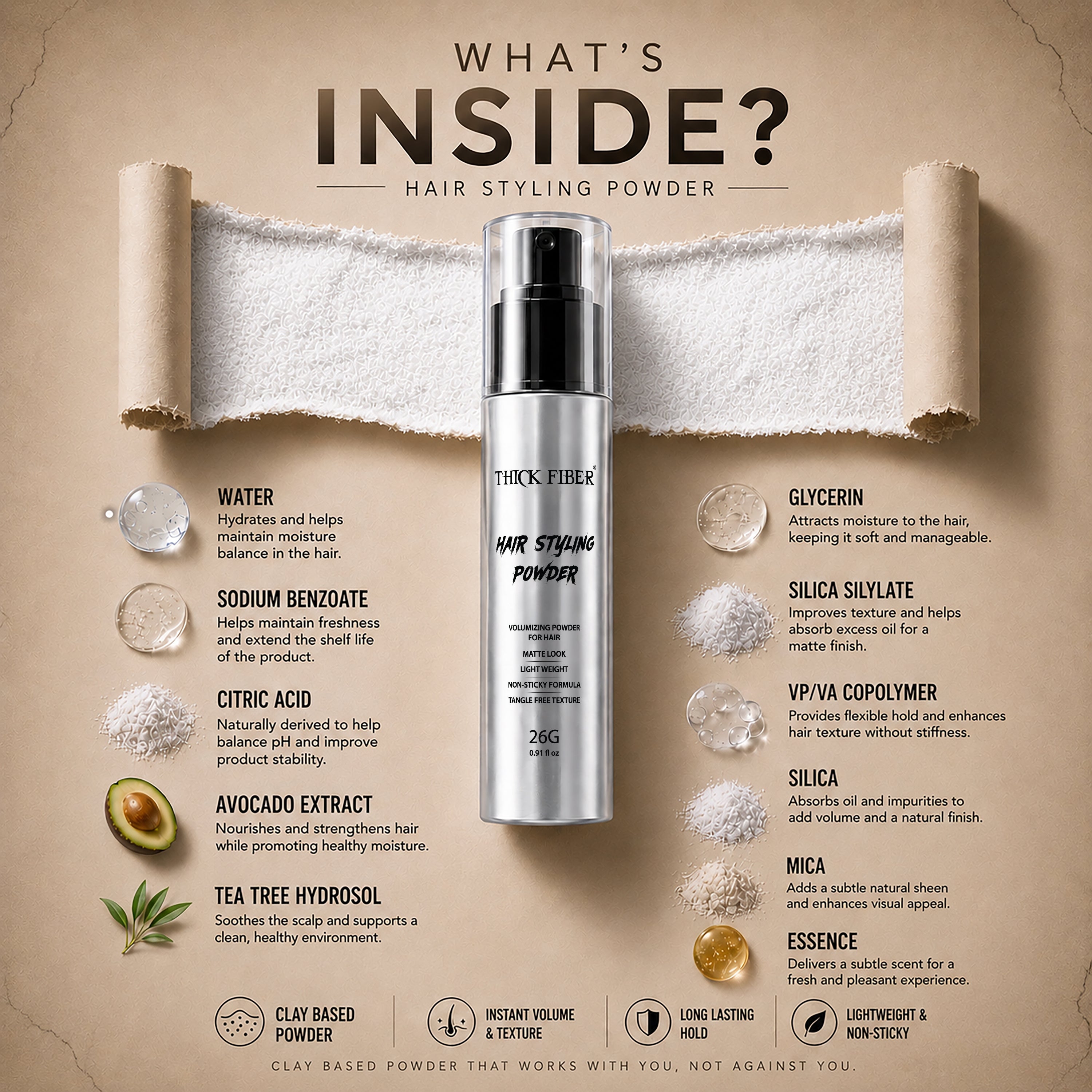 Hair Styling Powder